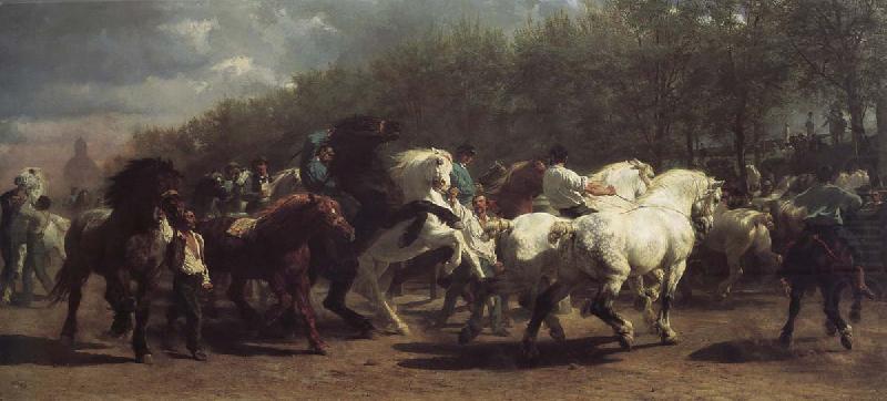 Rosa Bonheur The horse market china oil painting image
